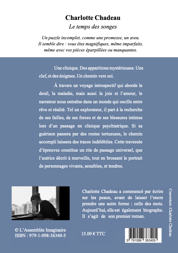 Le temps des songes - Charlotte Chadeau – Image 2